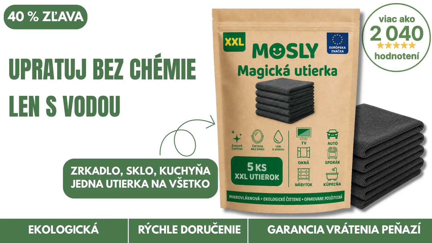 MOSLY Magická utierka XXL – 5 ks