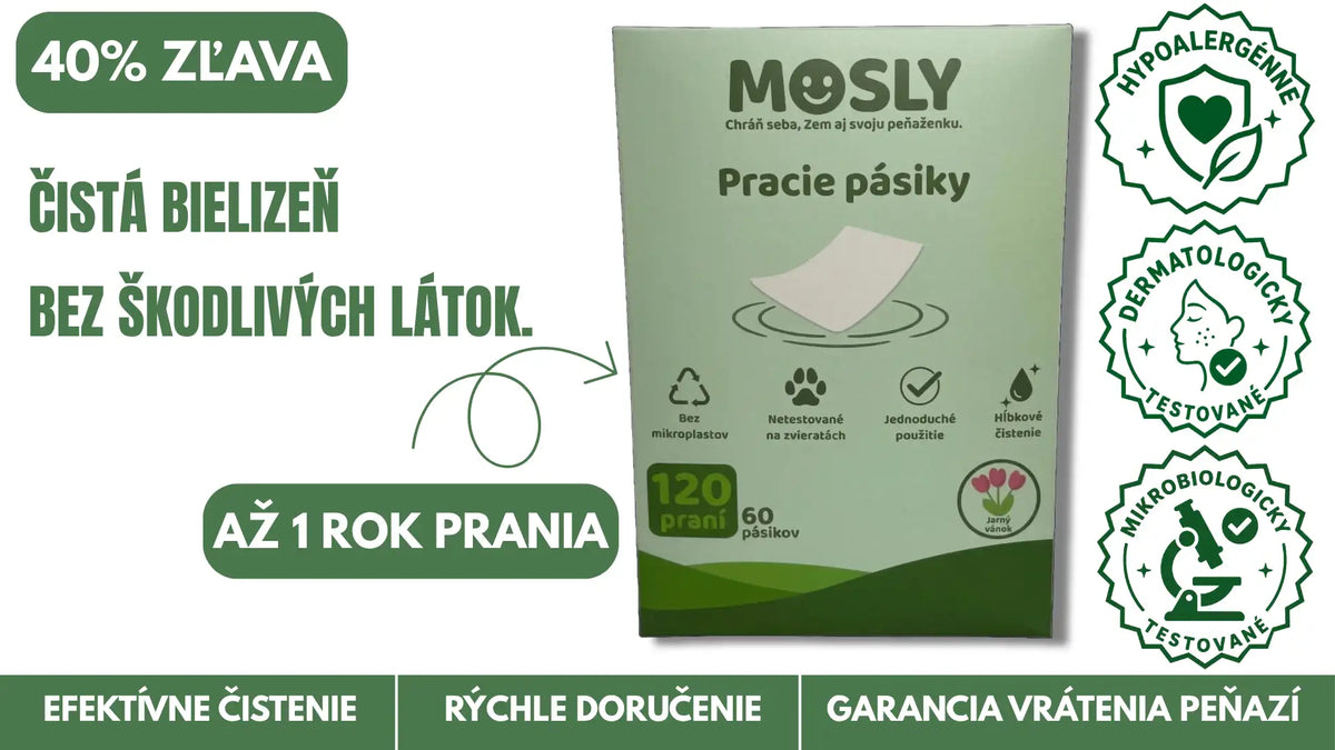 Pracie pásiky Mosly – 120 praní